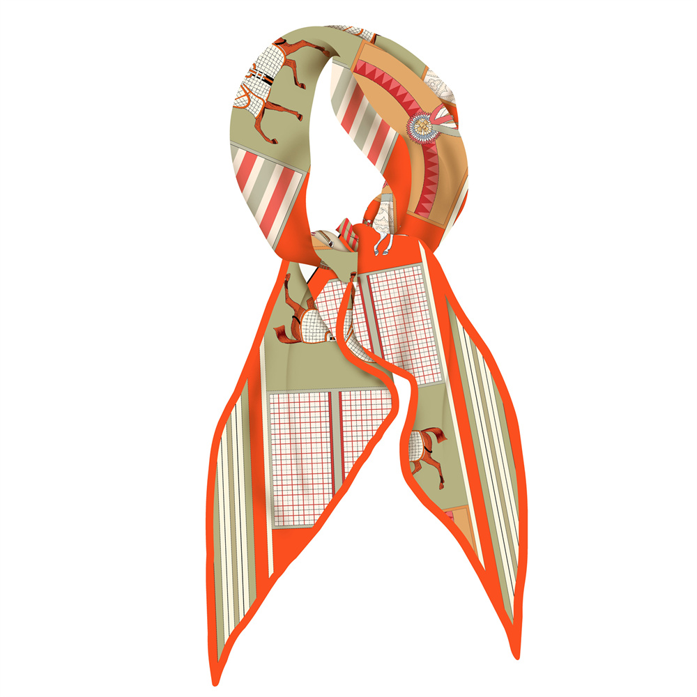 New Design Fashion Printed Sil - Scarf Silk Square review and price